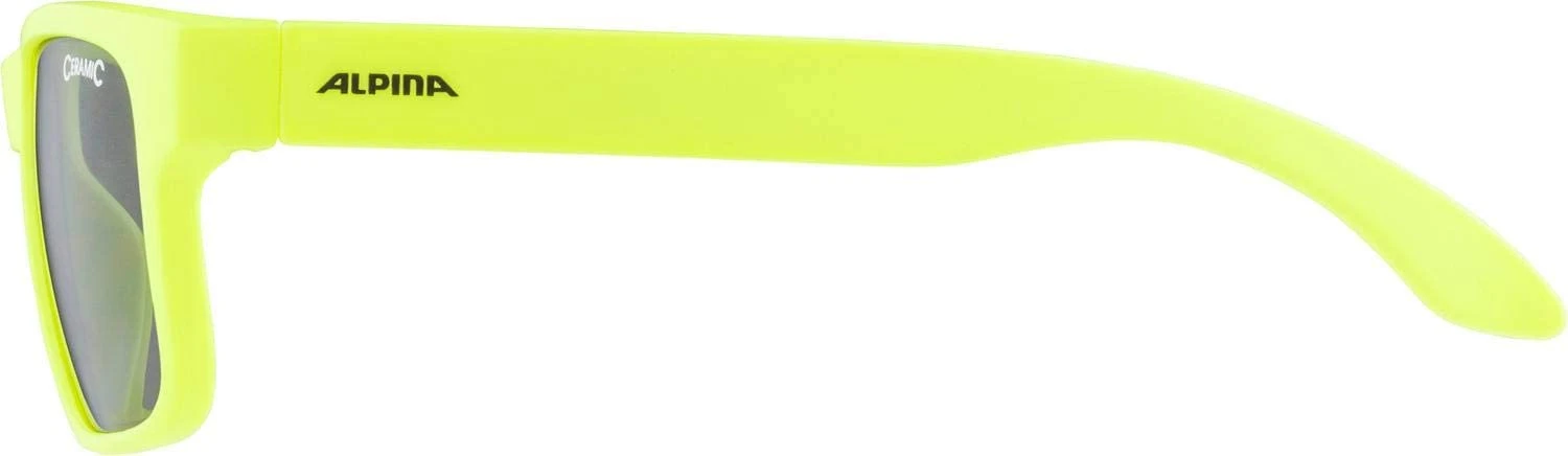 Alpina Mitzo Kinder-Sonnenbrille - Neon Yellow Matt – Bild 3