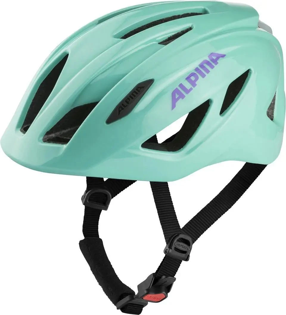 Alpina Pico Flash Kinder Fahrradhelm - Turquoise Gloss (glänzend)