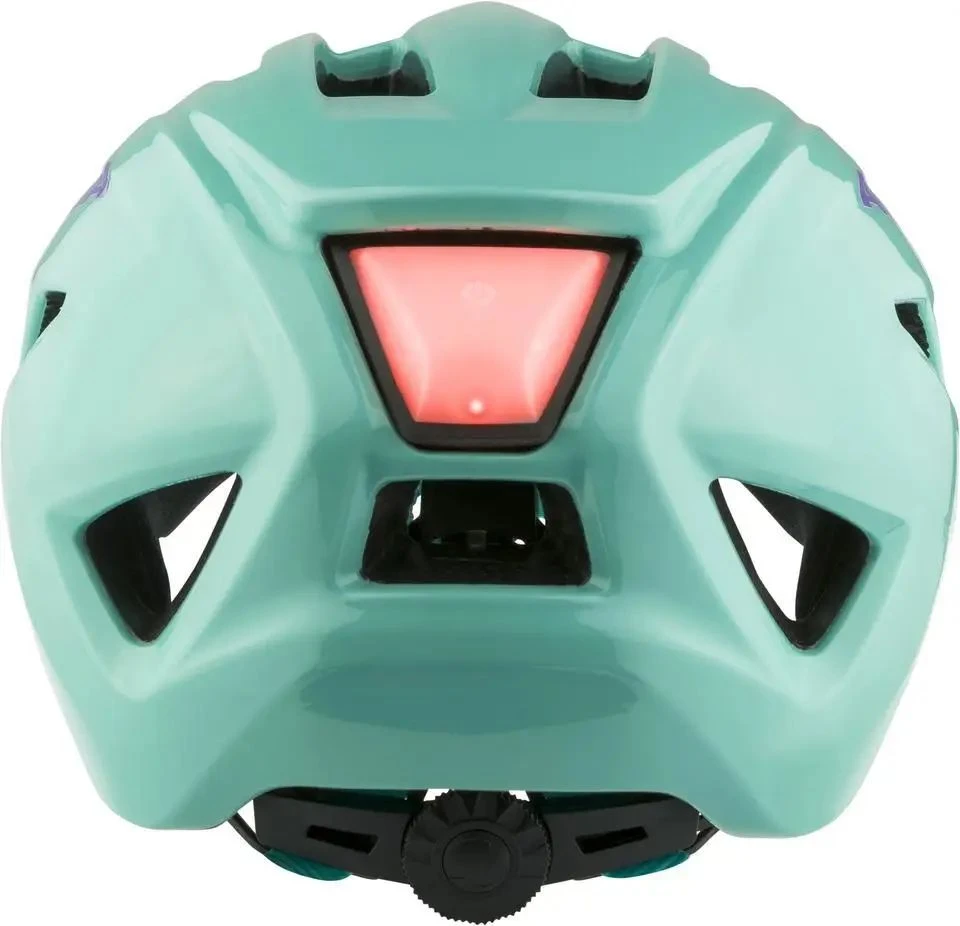 Alpina Pico Flash Kinder Fahrradhelm - Turquoise Gloss (glänzend) – Bild 3