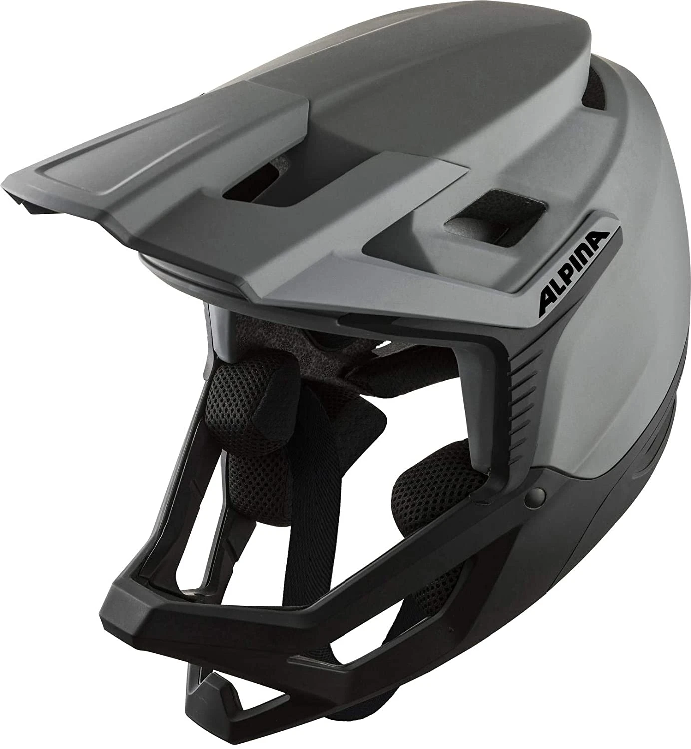 Alpina Roca Downhill-MTB Helm - Coffee Grey Mat