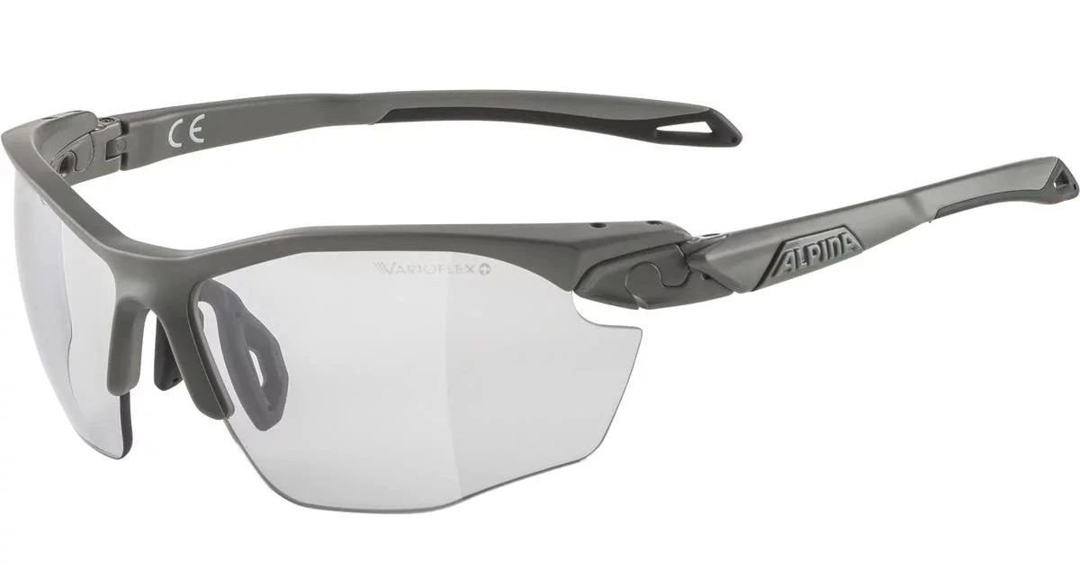 Alpina Twist Five HR V Sportbrille - Moon Grey Mat