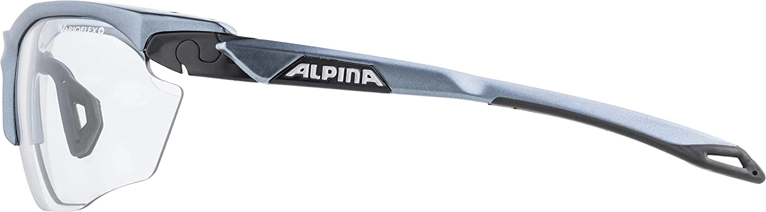 Alpina Twist Five HR V Sportbrille - Tin-black Gloss – Bild 3
