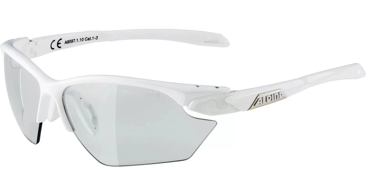 Alpina Twist Five S HR V Sportbrille - White Gloss