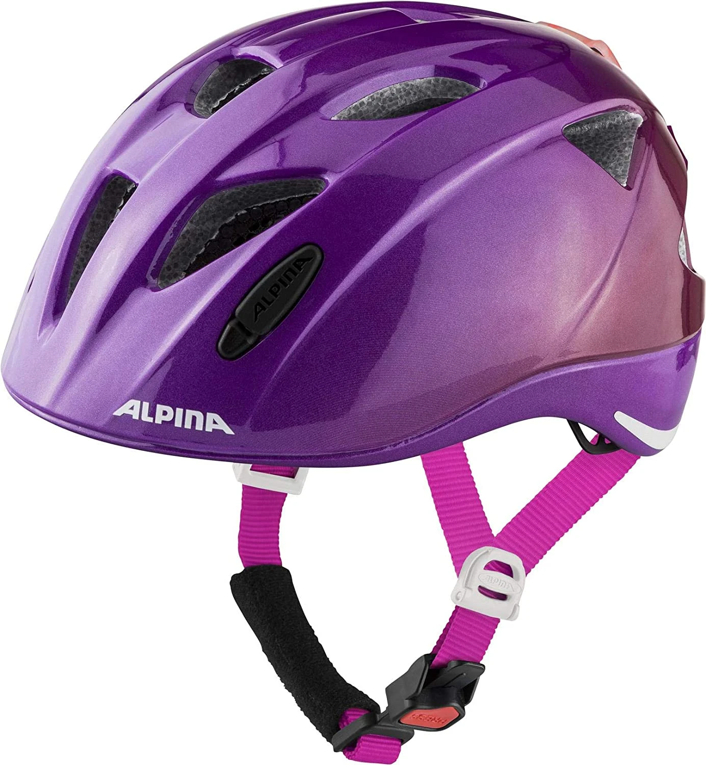 Alpina Ximo Flash Kinder Fahrradhelm - Berry