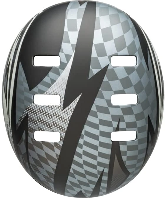 Bell Local Skaterhelm & Fahrradhelm-matte Black Grey Psycho – Bild 4