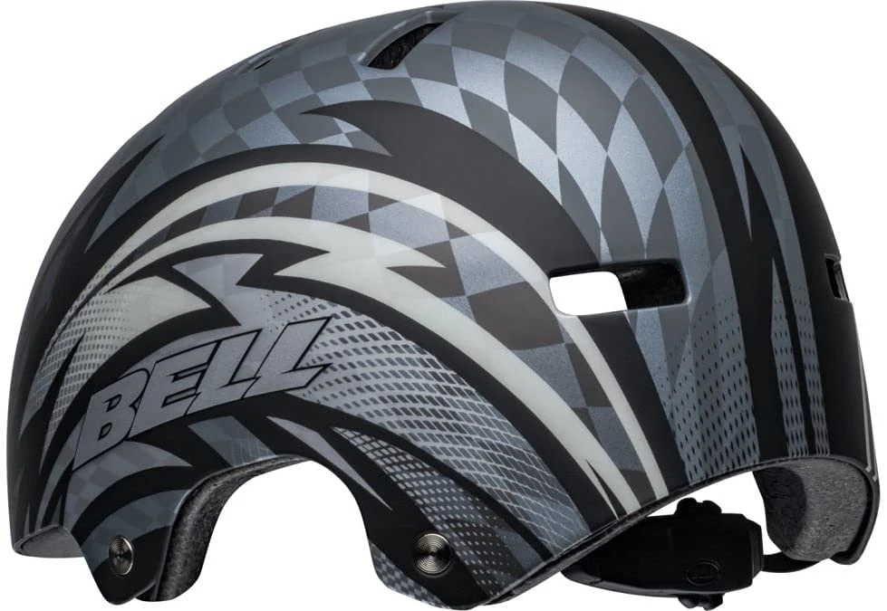 Bell Local Skaterhelm & Fahrradhelm-matte Black Grey Psycho – Bild 6