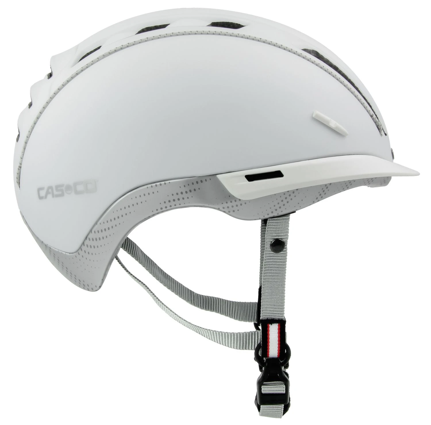 CASCO Roadster Fahrradhelm Ohne Visier - White