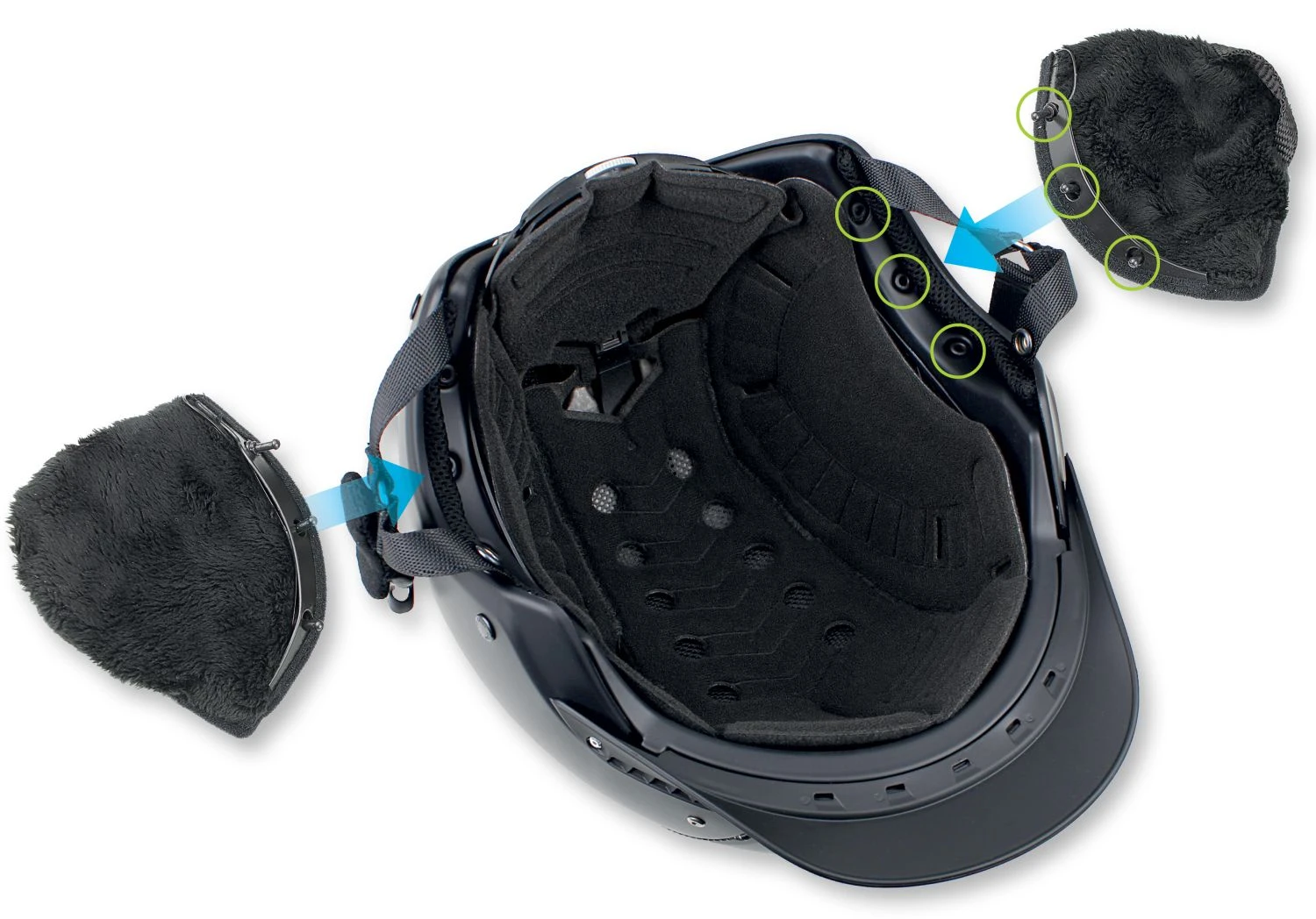 Winterpaket Für CASCO Helme Mistrall-2, Choice-2, Roadster, Young Generation – Bild 2