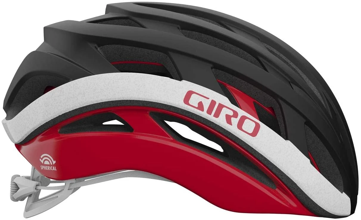 Giro Helios Spherical Mips Rennradhelm - Matte Black Red – Bild 3