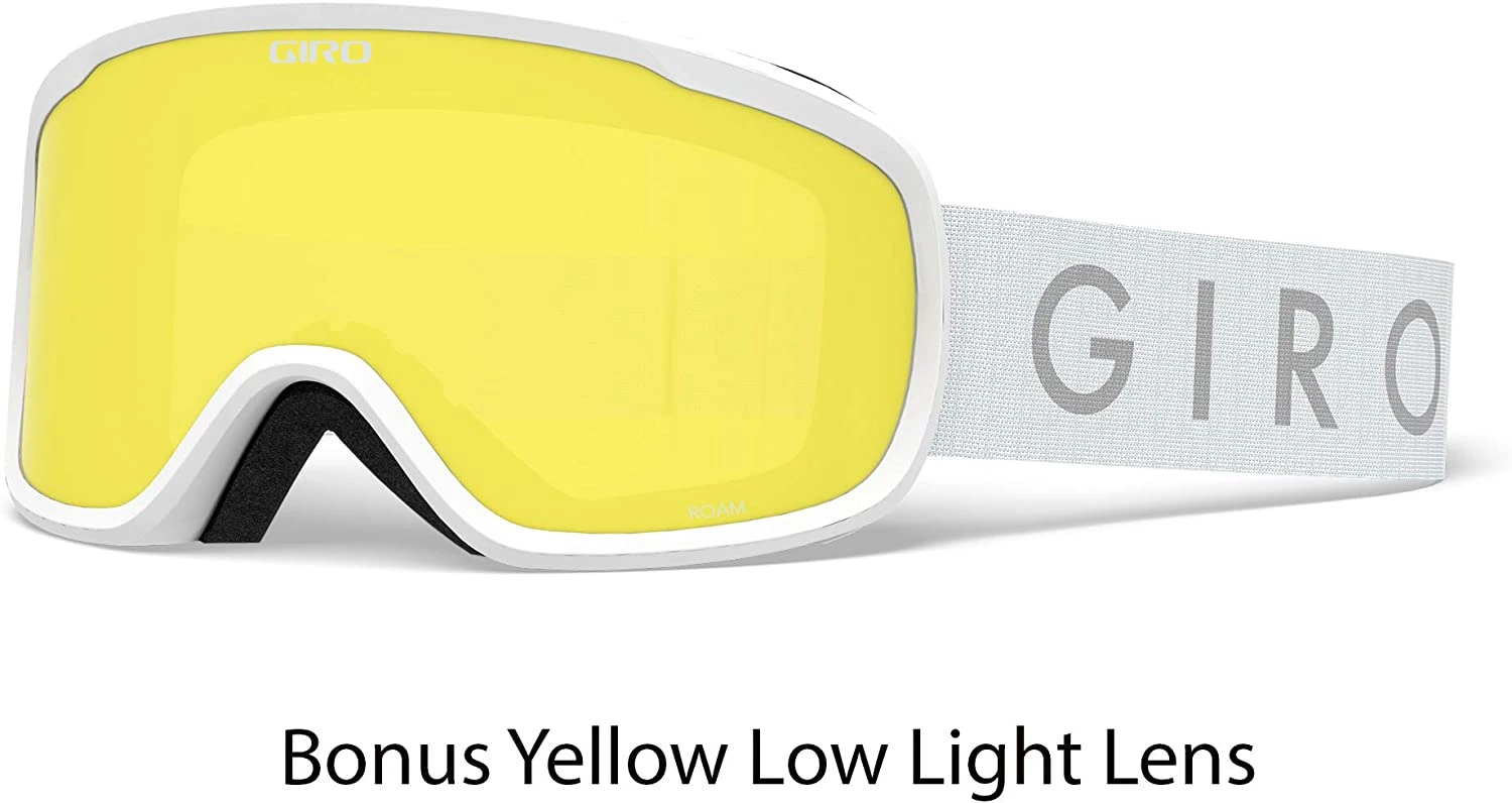Giro Roam Skibrille - White/core Loden Green/yellow – Bild 5