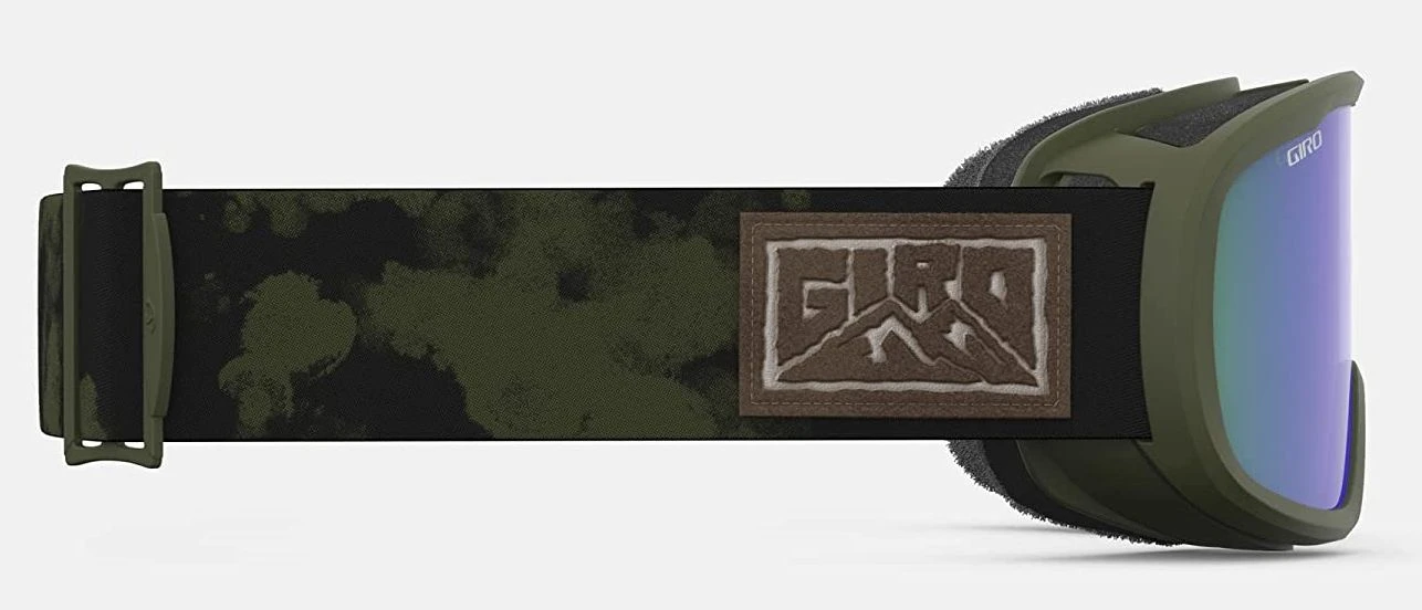 Giro Roam Skibrille - Trail Green Cloud Dust - Loden Green/yellow – Bild 3