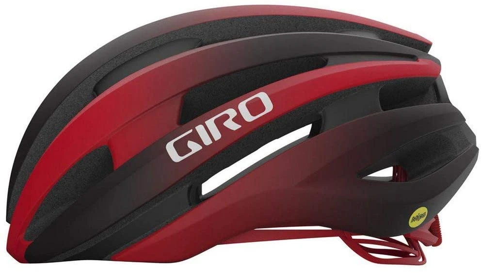 Giro Synthe MIPS II Rennradhelm - Mat Black/bright Black