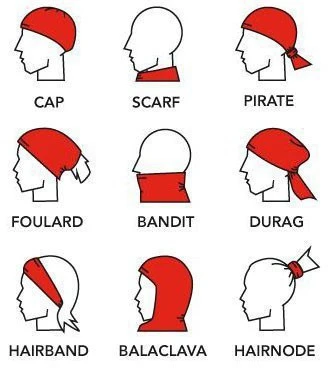 HAD Originals Schlauchtuch - Red – Bild 2