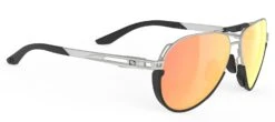 Rudy Project Skytrail Piloten-Sonnenbrille - Aluminium Matte / Multilaser Orange