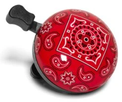Nutcase Bell Fahrradklingel "Red Bandana"