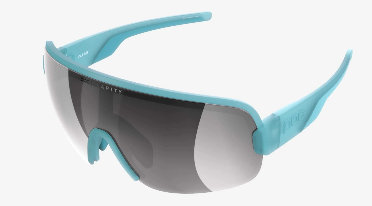 POC AIM Rennradbrille - Kalkopyrit Blue/Violett Silver Mirror S3