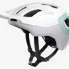 POC Axion Spin MTB-Fahrradhelm-Helm - Hydrogen White/Apophyllite Green Matt
