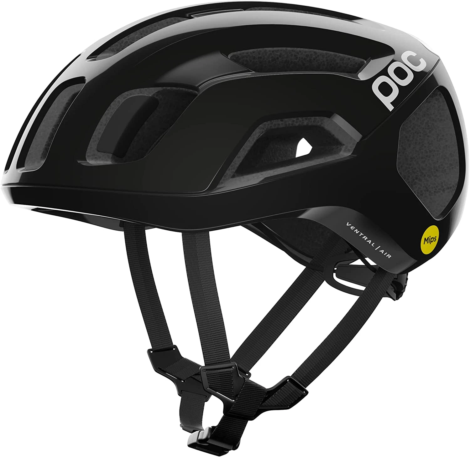 POC Ventral Air MIPS Rennradhelm - Uranium Black