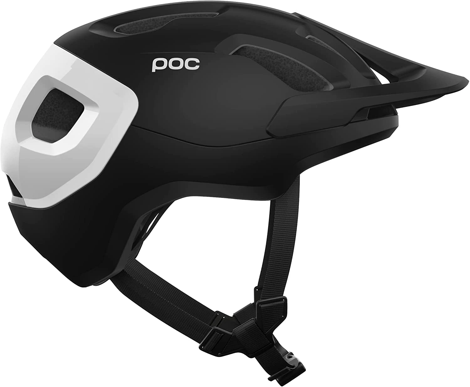 POC Axion Race MIPS MTB-Fahrradhelm-Helm - Uranium Black Matt/Hydrogen White – Bild 3