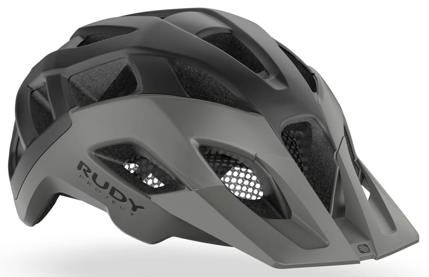 Rudy Project Crossway MTB Helm - Lead/Black Matte