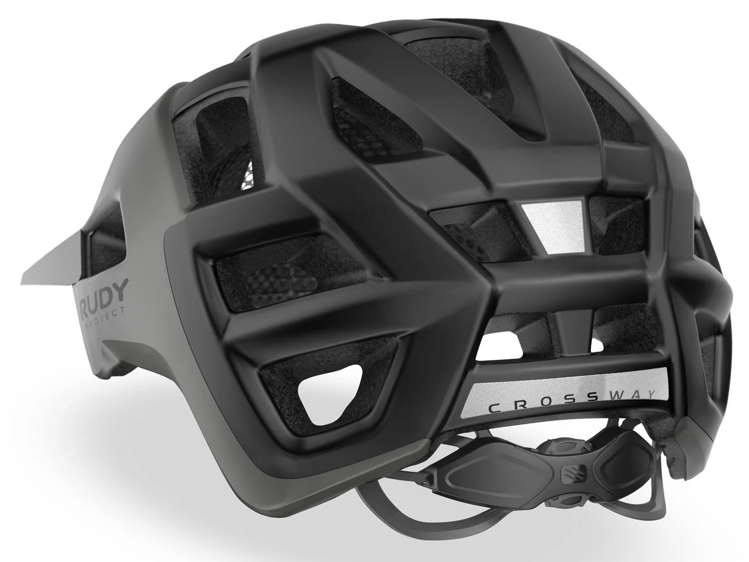 Rudy Project Crossway MTB Helm - Lead/Black Matte – Bild 4