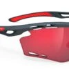 Rudy Project Propulse Sportbrille - Charcoal Mat/multilaser Red