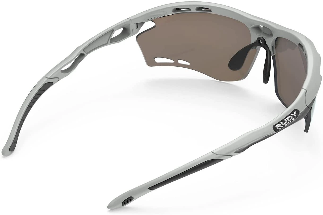 Rudy Project Propulse Sportbrille - Light Grey Mat/multilaser Red – Bild 5