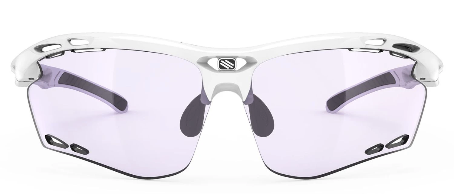 Rudy Project Propulse Sportbrille - White Gloss/ImpactX 2 Laser Purple – Bild 2
