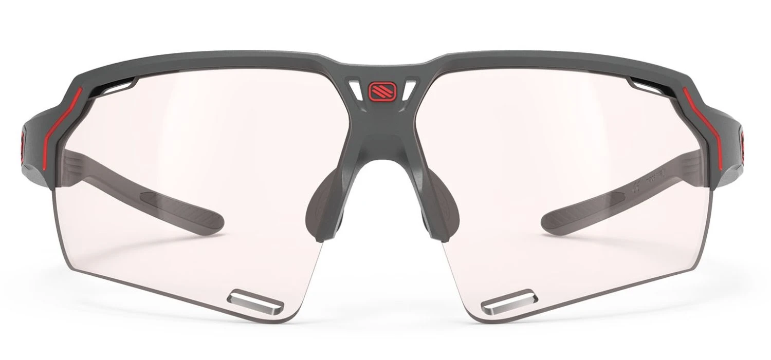 Rudy Project Deltabeat Sportbrille - Charcoal Matte - ImpactX 2 Red – Bild 2