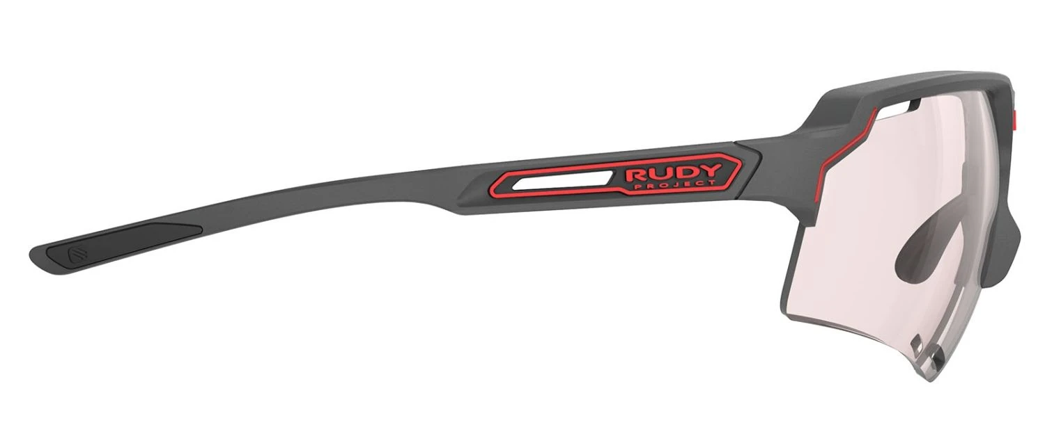 Rudy Project Deltabeat Sportbrille - Charcoal Matte - ImpactX 2 Red – Bild 4