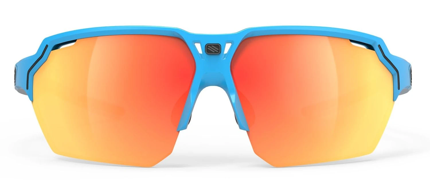 Rudy Project Deltabeat Running Sportbrille - Azur Matte - Multilaser Orange – Bild 2