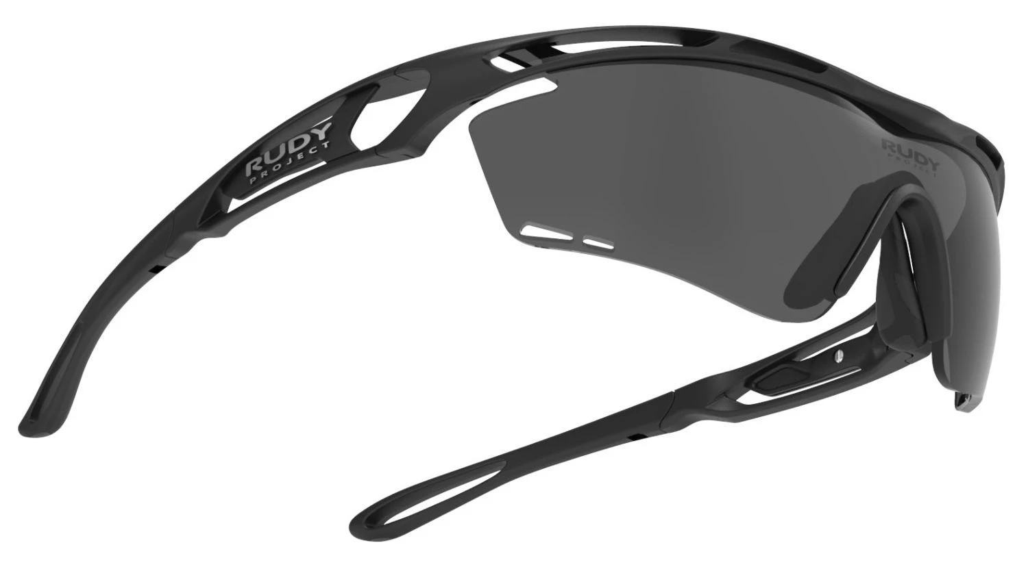 Rudy Project Tralyx Sportbrille - Black Mat/Polar 3FX Grey Laser – Bild 3