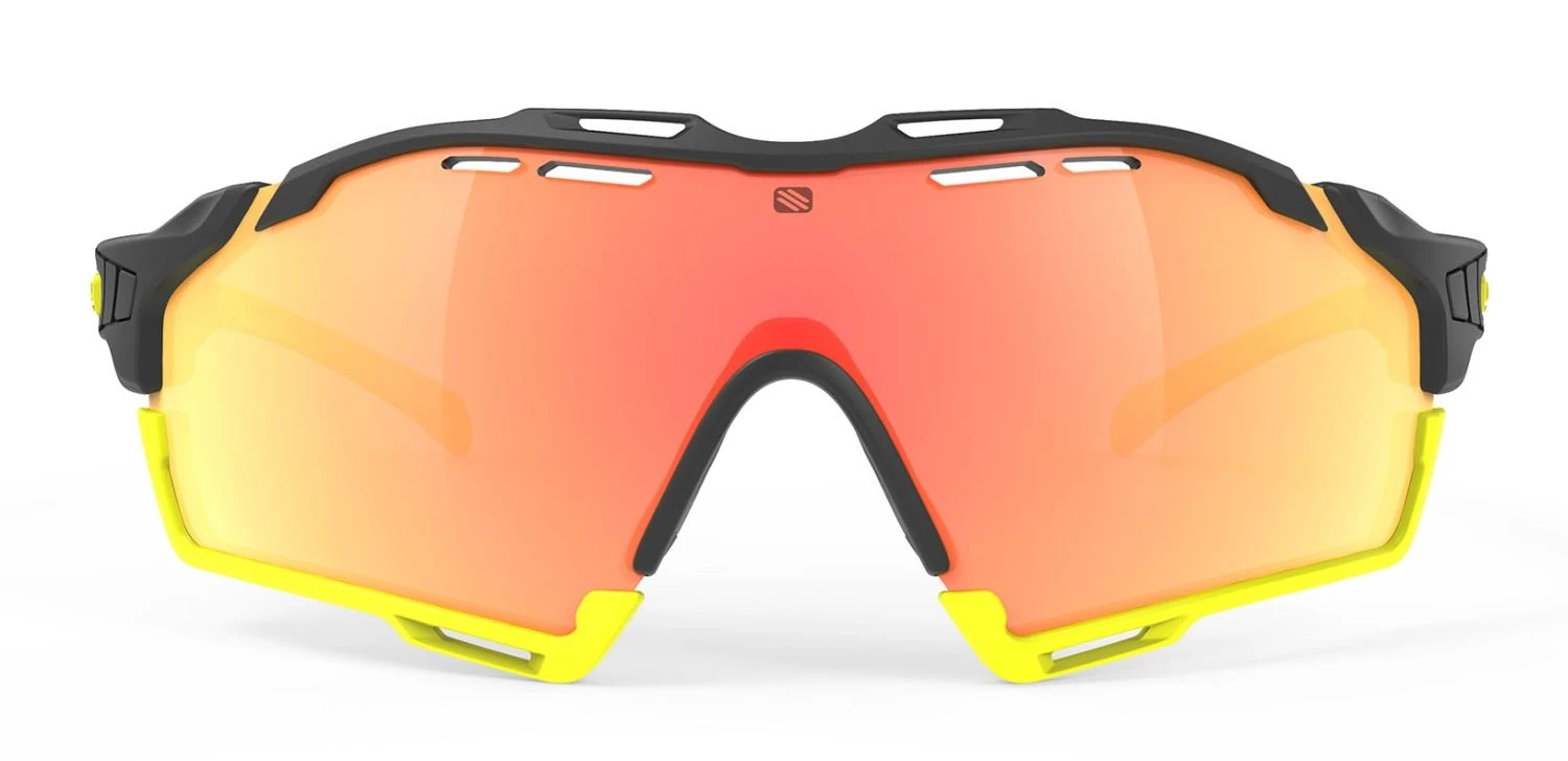Rudy Project Cutline Sportbrille - Black Matt/Multilaser Orange – Bild 2