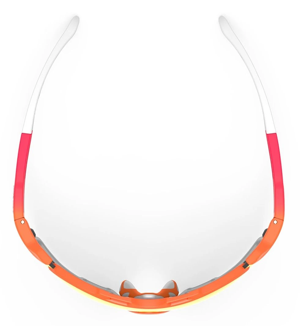 Rudy Project Cutline Sportbrille - Mandarin Fade/coral Matt/Multilaser Red – Bild 6