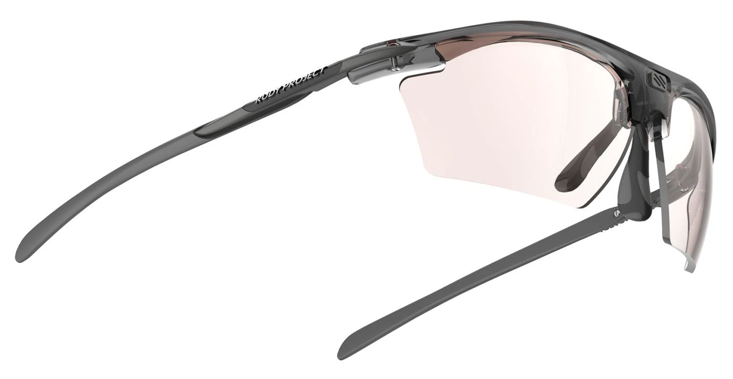 Rudy Project Rydon Slim Sportbrille - Crystal Ash - ImpactX 2 Laser Brown – Bild 3