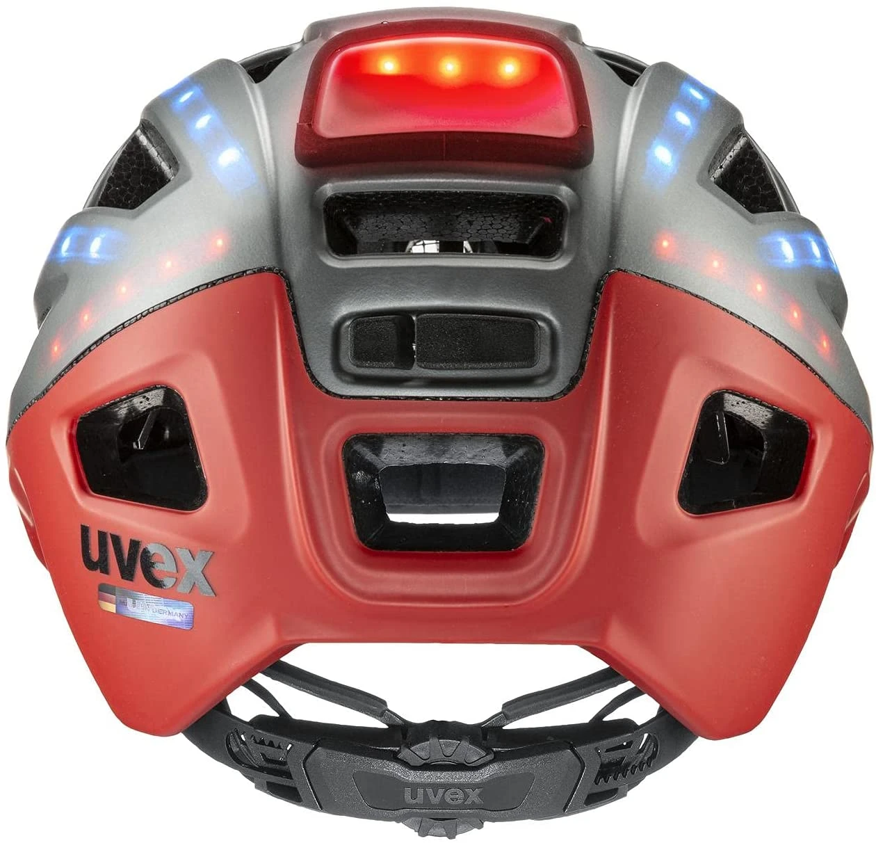 Uvex Finale 2.0 Light Fahrradhelm-silver Red Mat – Bild 5