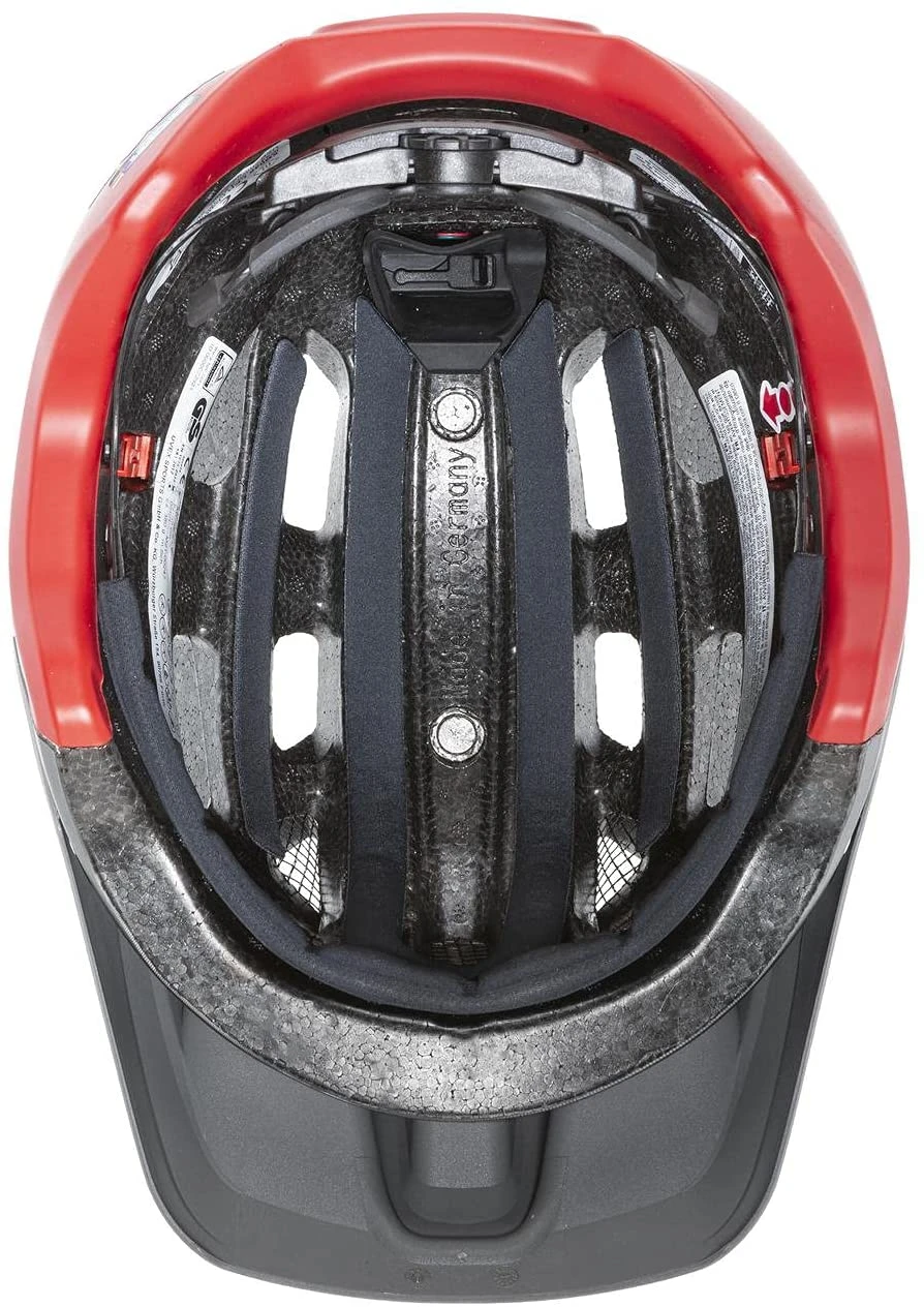 Uvex Finale 2.0 Light Fahrradhelm-silver Red Mat – Bild 8