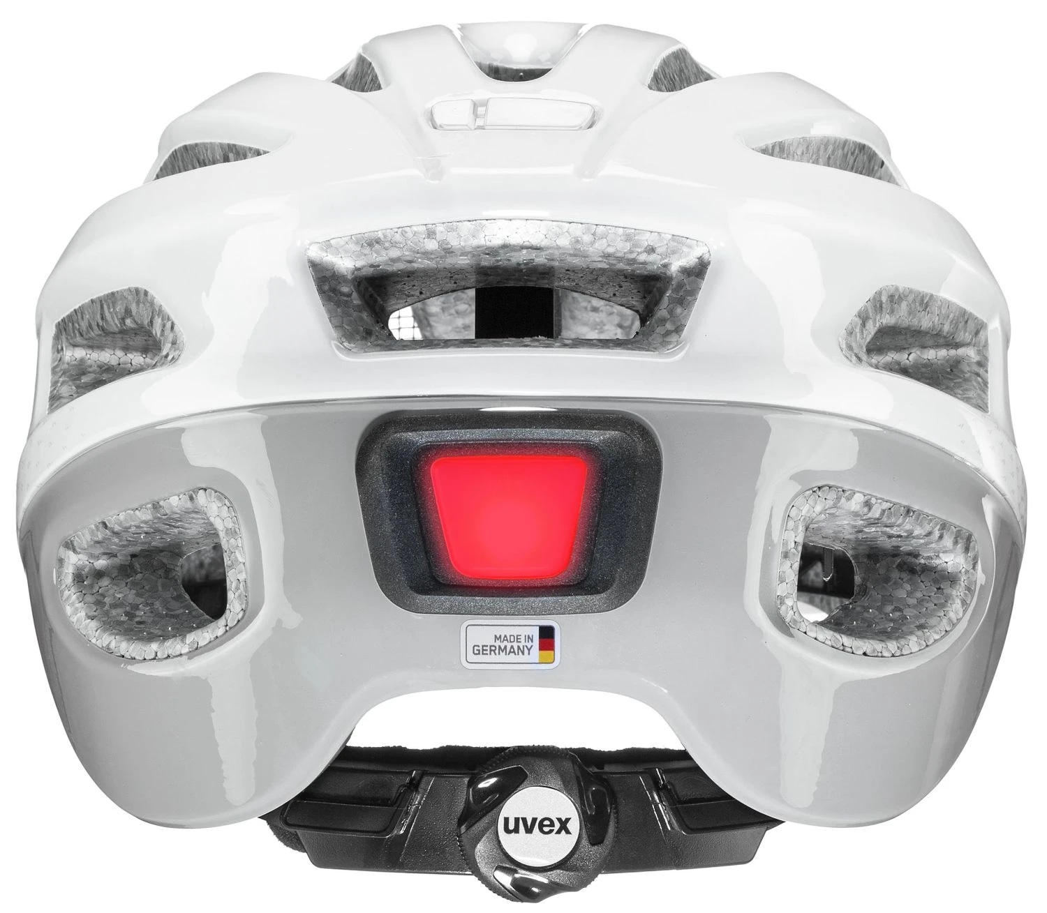 Uvex True Fahrradhelm - White Grey – Bild 4