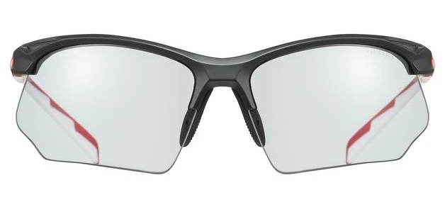 Uvex Sportstyle 802 Vario Sportbrille - Black Red White – Bild 2