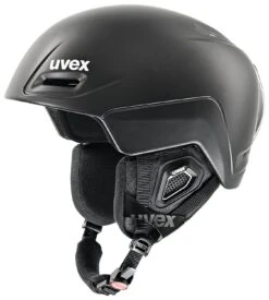 Uvex Jimm Skihelm - Black Mat