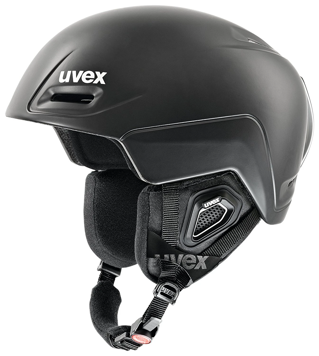 Uvex Jimm Skihelm - Black Mat