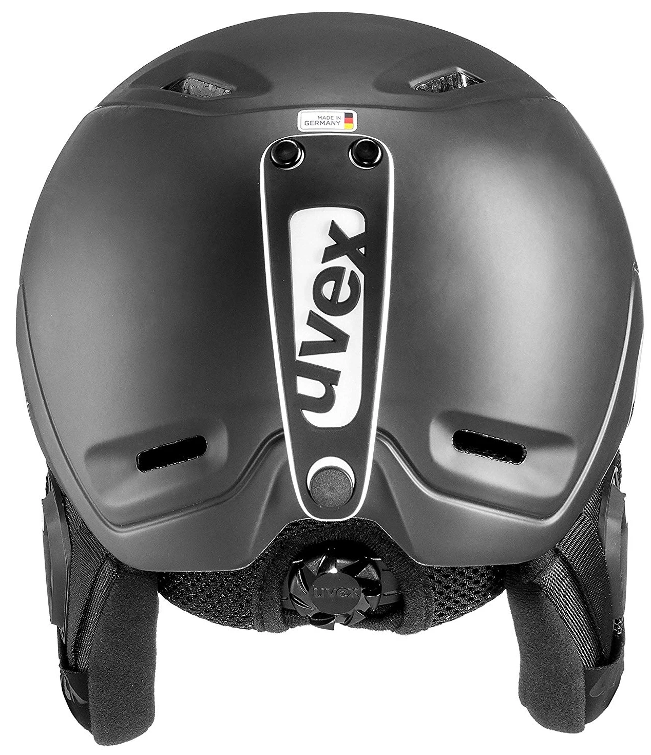 Uvex Jimm Skihelm - Black Mat – Bild 3