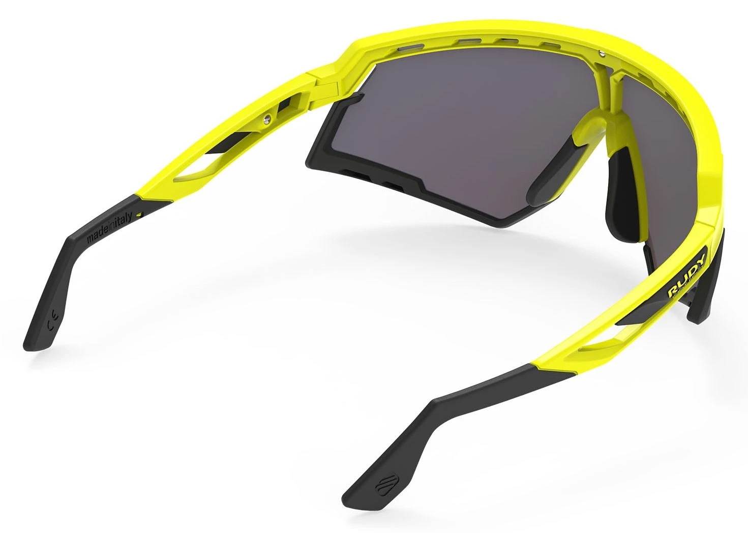 Rudy Project Defender Sportbrille - Yellow Fluo Gloss/ML Orange – Bild 5