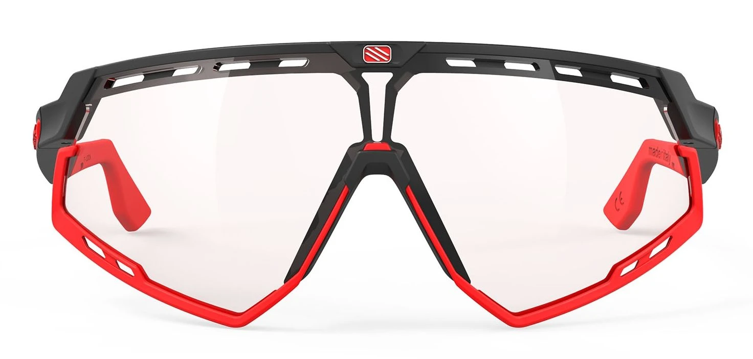 Rudy Project Defender Sportbrille -black Mat-Red Fluo/ImpactX Photochromic – Bild 2