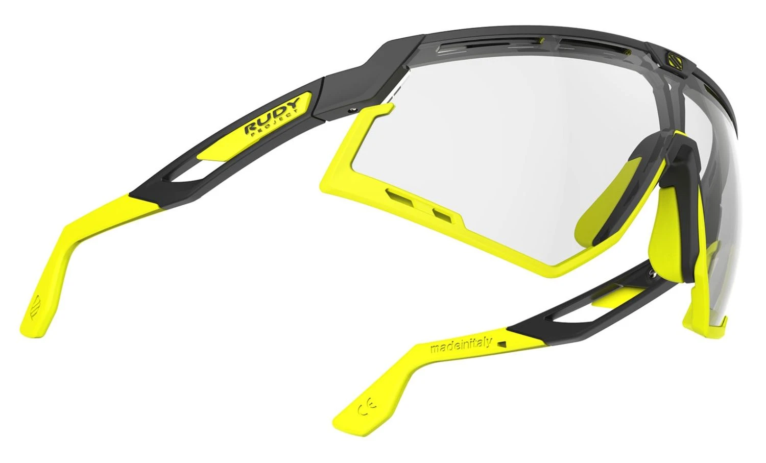 Rudy Project Defender Sportbrille -black Mat-Yellow Fluo/ImpactX Photochromic – Bild 3
