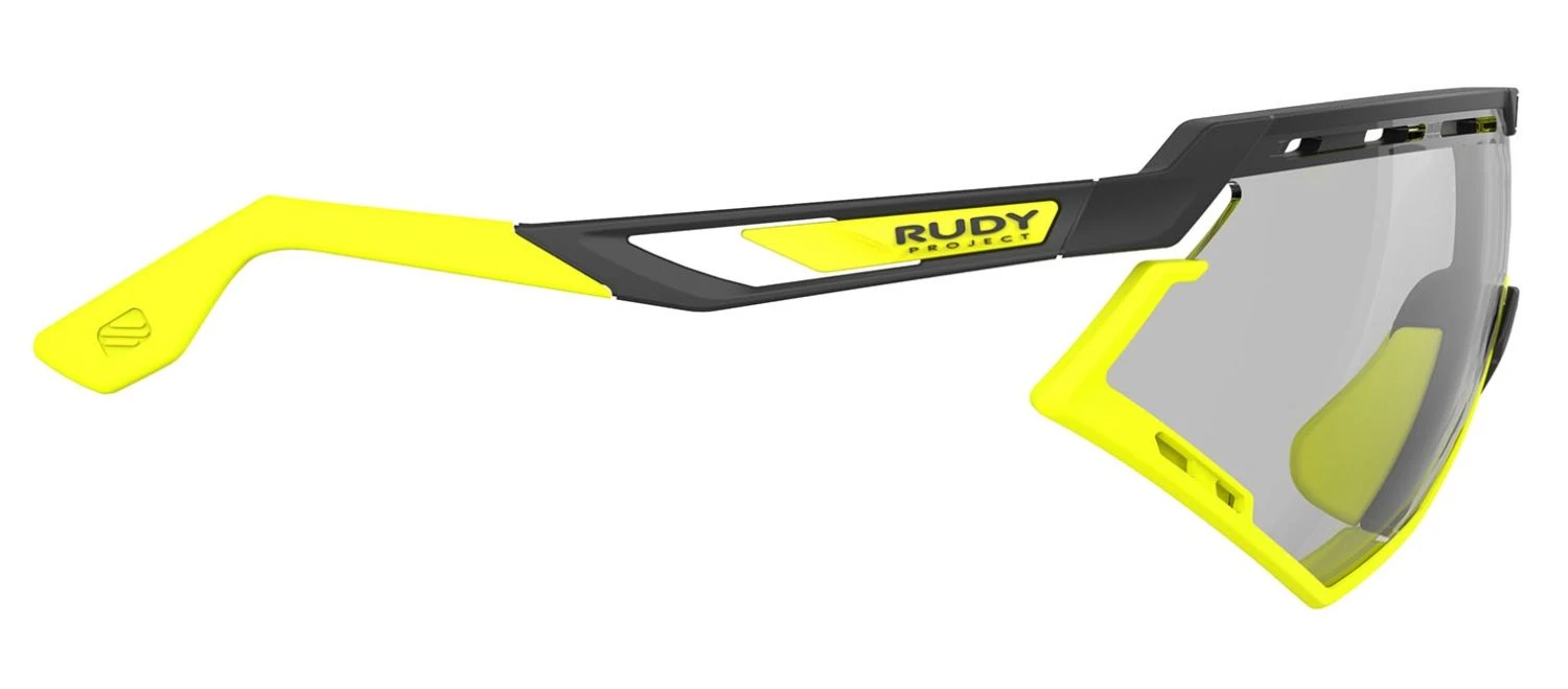 Rudy Project Defender Sportbrille -black Mat-Yellow Fluo/ImpactX Photochromic – Bild 4