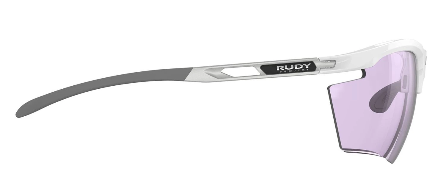 Rudy Project Magnus Sportbrille - White Gloss - ImpactX 2 Laser Purple – Bild 4
