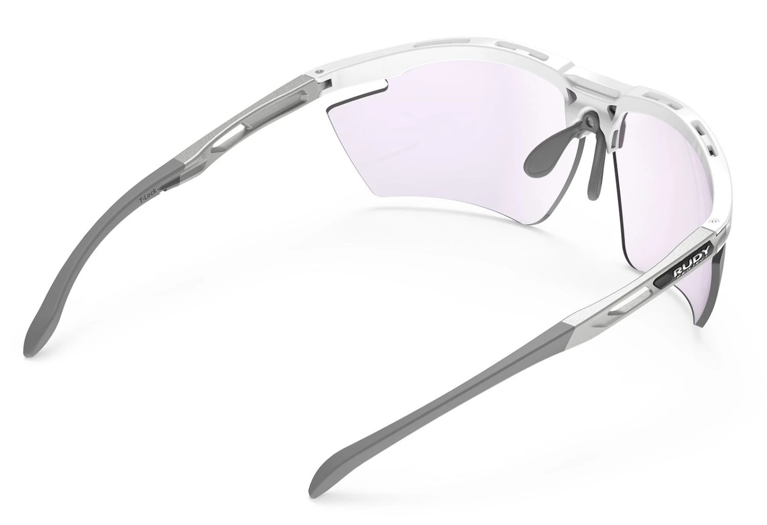 Rudy Project Magnus Sportbrille - White Gloss - ImpactX 2 Laser Purple – Bild 5