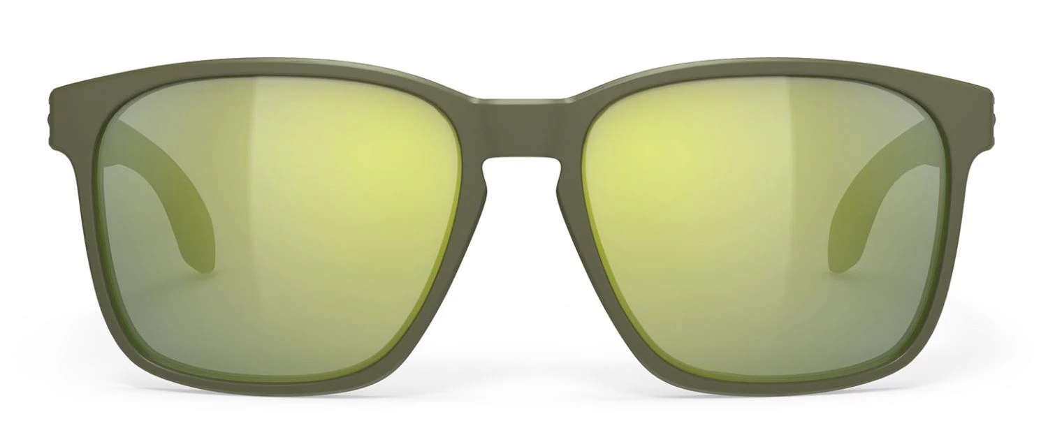 Rudy Project Lightflow A Sonnenbrille - Olive Matte / Multilaser Gold – Bild 2