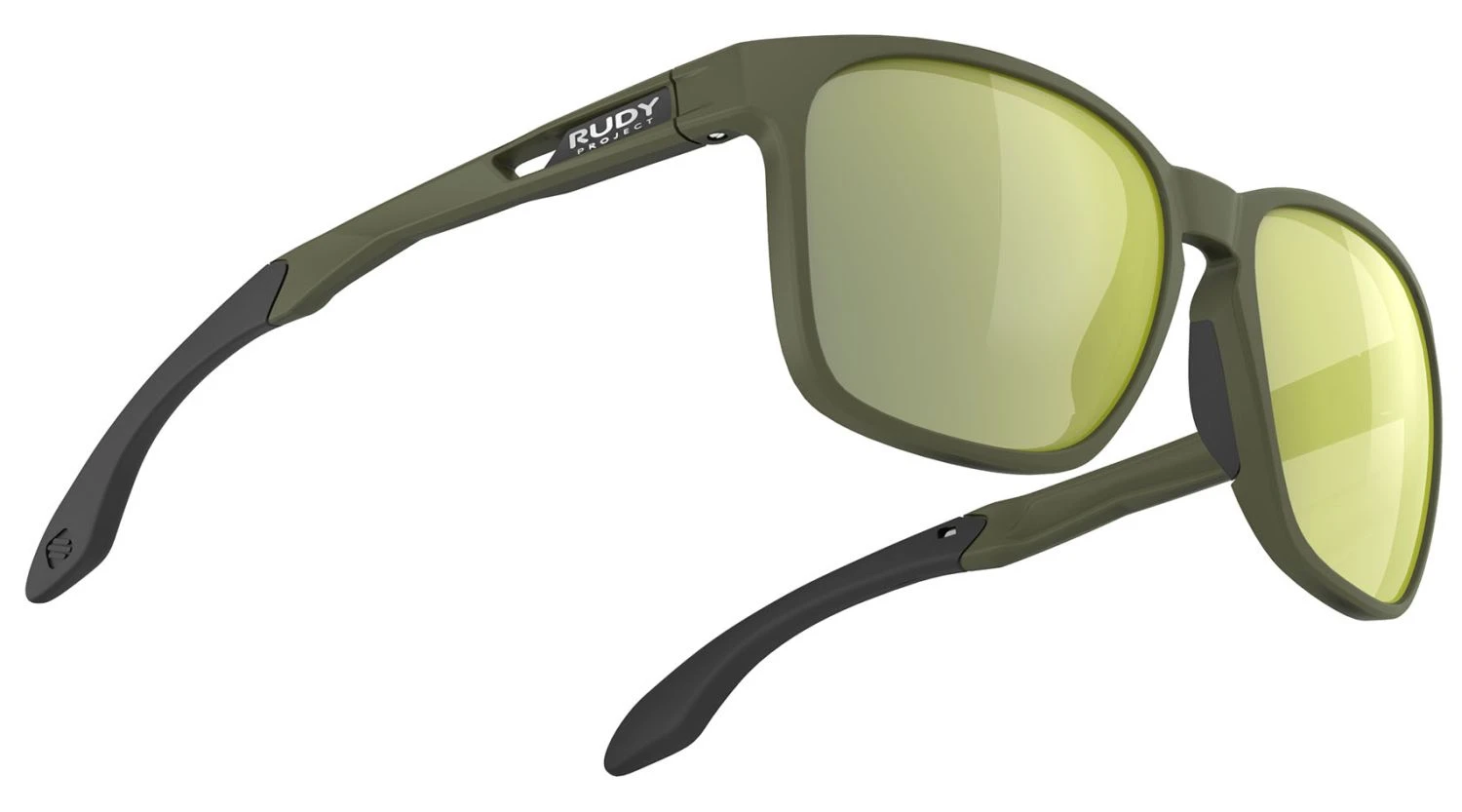 Rudy Project Lightflow A Sonnenbrille - Olive Matte / Multilaser Gold – Bild 3